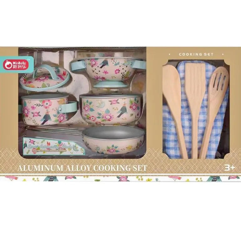 Pack Utensilios Cocina Infantil Aluminio