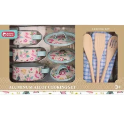 Pack Utensilios Cocina Infantil Aluminio