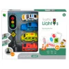 Pack Vehículos con Semáforo y Accesorios