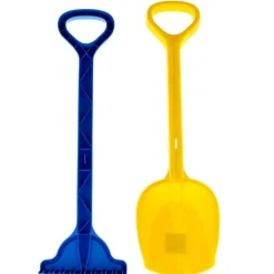 Pala Amarilla con Rastrillo Azul