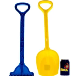 Pala Amarilla con Rastrillo Azul