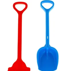 Pala Azul y Rastrillo Rojo