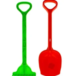 Pala Roja y Rastrillo Verde