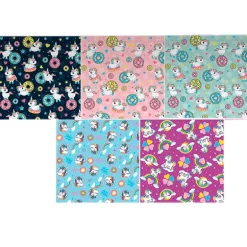 Papel de Regalo Unicornio 200x70 cm Surtido