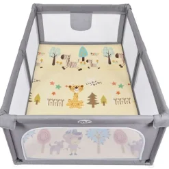 Parque bebé XL +Alfombra 180*120 Zebra/ Jirafa