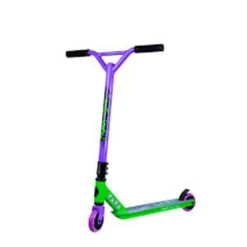 Patinete Freestyle Acrobático Verde y Violeta