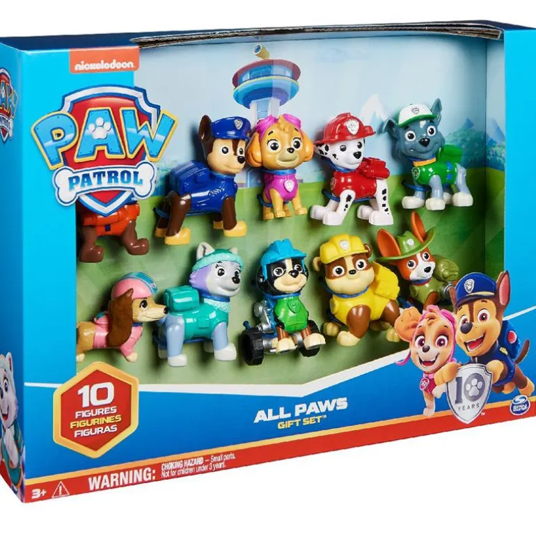 Patrulla Canina Pack Figuras 10º Aniversario