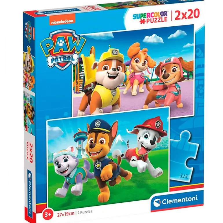 Patrulla Canina Puzzle 2x20 Piezas