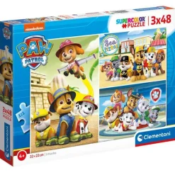 Patrulla Canina Puzzles 3x48 Piezas