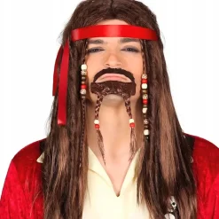 Peluca Pirata con Perilla