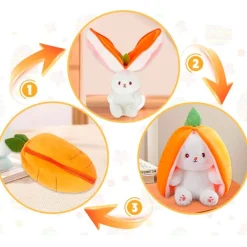 Peluche Conejo Reversible Surtido