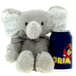 Peluche Elefante Gris 26 cm