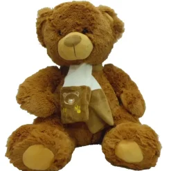 Peluche Oso con Bufanda Marrón 40cm