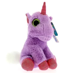 Peluche Unicornio Lila 17 cm