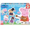 Peppa Pig 5 Baby Puzzles
