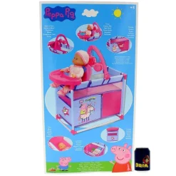 Peppa Pig Cambiador Cuna de Muñecas