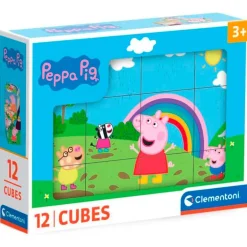 Peppa Pig Cubos 12 Piezas