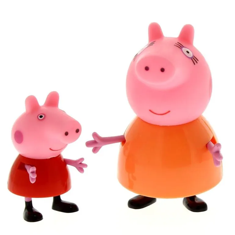 Peppa Pig Figura Peppa Pig y Familia