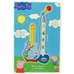 Peppa Pig Guitarra Eléctrica con Micro