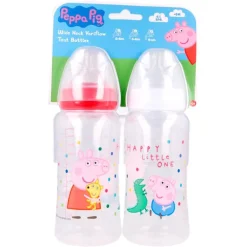 Peppa Pig Pack 2 Biberones 360 ml