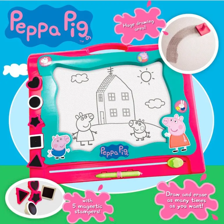 Peppa Pig Pizarra Magnética