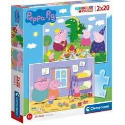 Peppa Pig Puzzle 2x20 Piezas