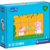 Peppa Pig Rompecabezas 12 Cubos