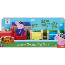 Peppa Pig Tren de Madera del Abuelo Pig