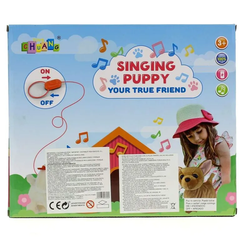 Perro Singging Puppy con Control Remoto