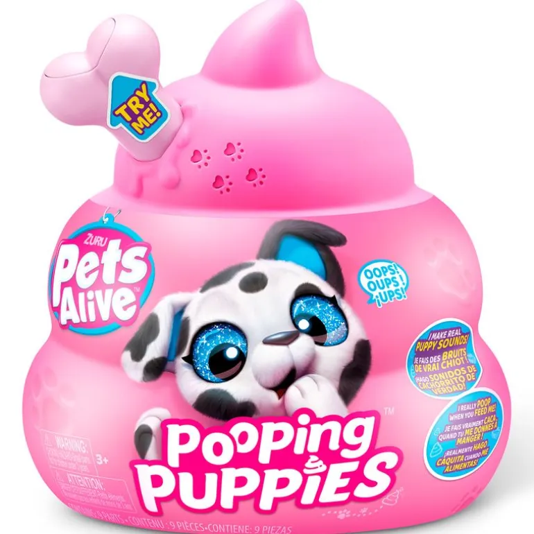 Pets Alive Pooping Puppies Caca Perrito Sorpresa