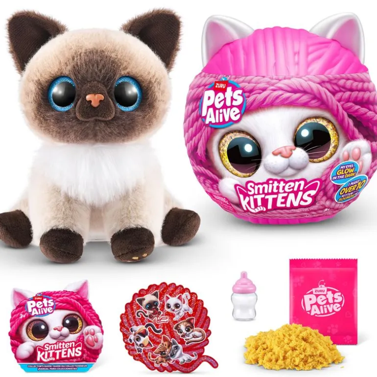 Pets Alive Smitten Kittens Gato Interactivo Sorpresa