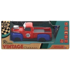 Pick-Up American Vintage Roja R/C a Escala 1:24