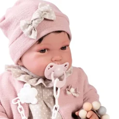 Pipa Muñeca Recién Nacida con Mordedor
