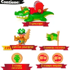 Piratix King Croc Cocodrilo Articulado