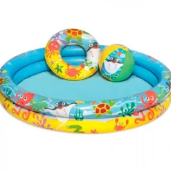 Piscina con Accesorios Infantil 122x20 Surtida