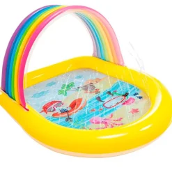 Piscina Hinchable Arcoíris 147x130x86 cm
