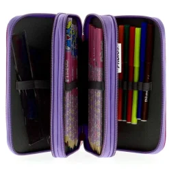 Pitufina Estuche Triple Lleno