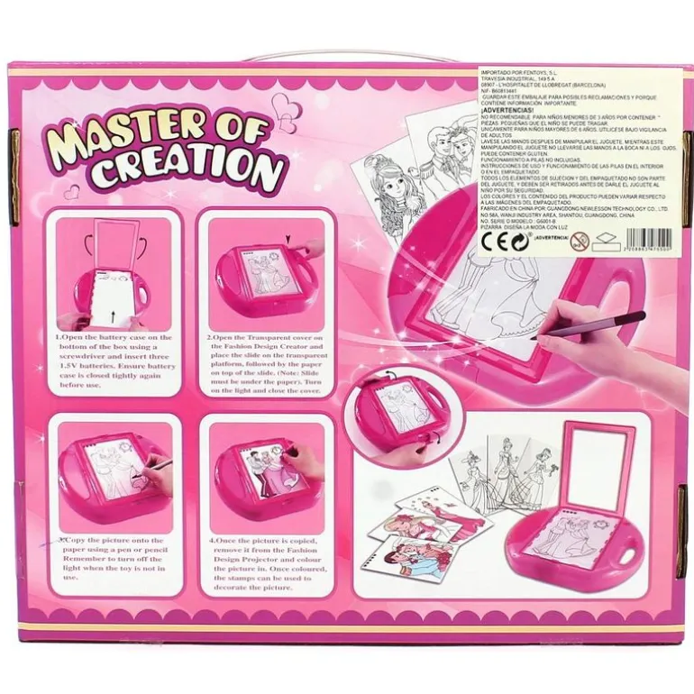 Pizarra Diseña la Moda con Luz