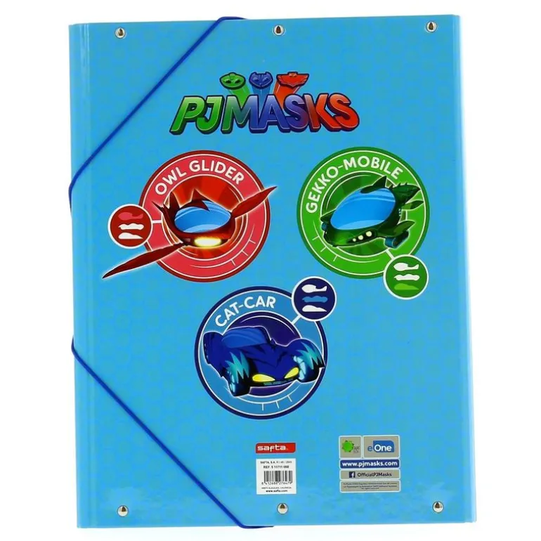 PJ Masks Carpeta Folio 3 Solapas