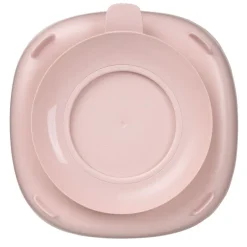 Plato de silicona 2 en 1 con compartimentos extraíbles Rosa