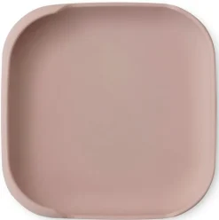 Plato llano silicona antideslizamiento Rosa