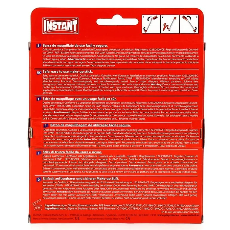 Playcolor Maquillaje Básico 6 Colores