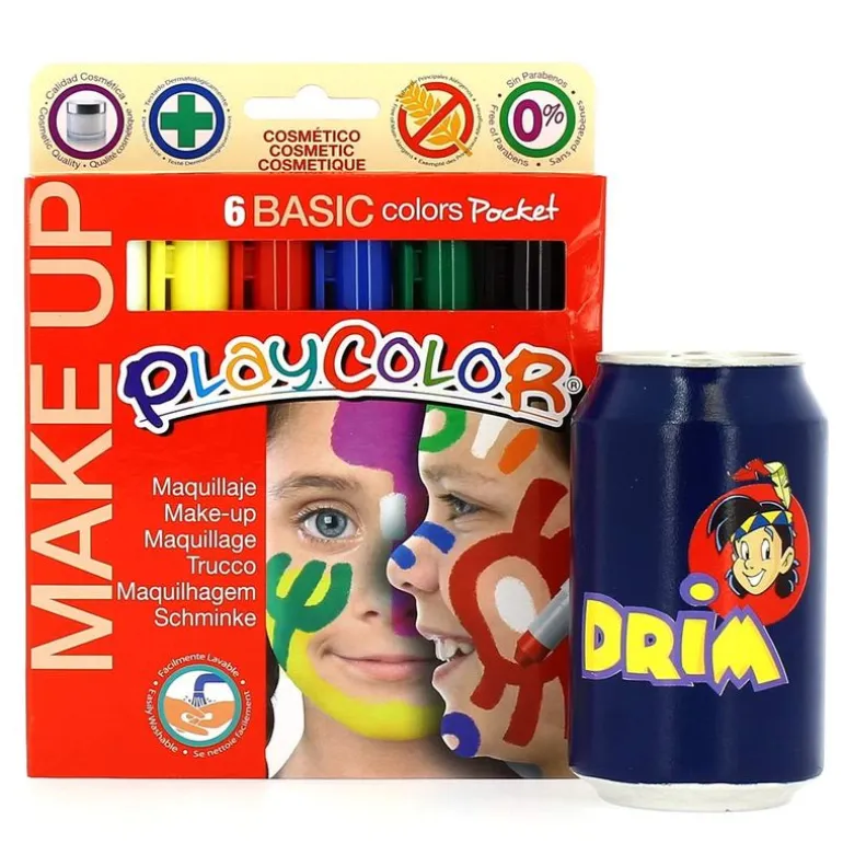 Playcolor Maquillaje Básico 6 Colores