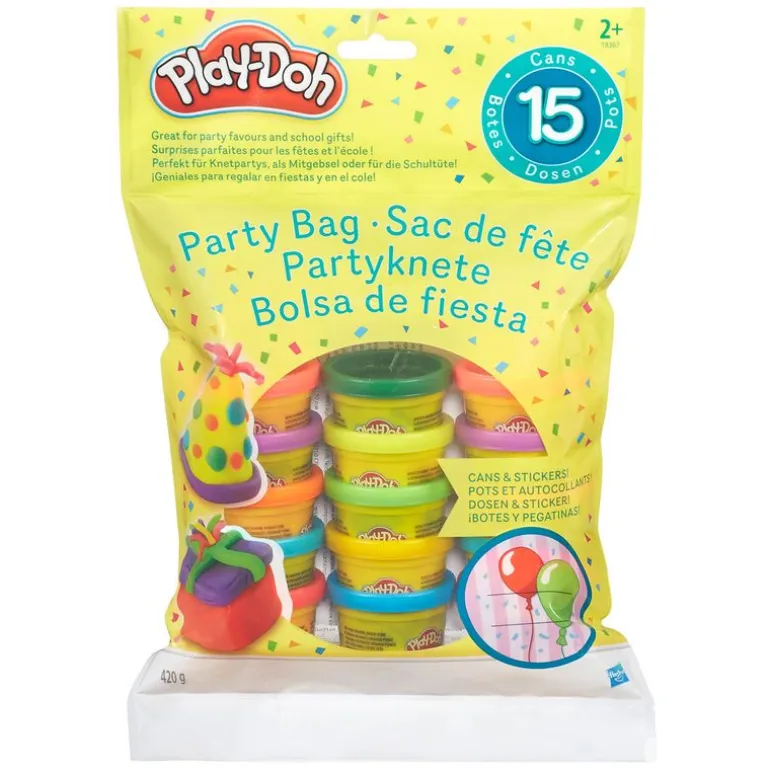 Play-Doh Bolsa Fiesta 15 Botes Plastilina