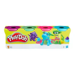 Play-Doh Pack 4 Botes de Plastilina Surtidos