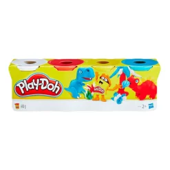 Play-Doh Pack 4 Botes de Plastilina Surtidos