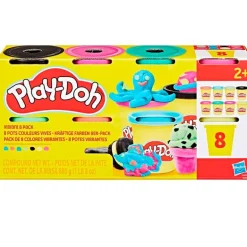 Play-Doh Pack 8 Botes Plastilina Surtido