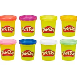 Play-Doh Pack 8 Botes Plastilina Surtido