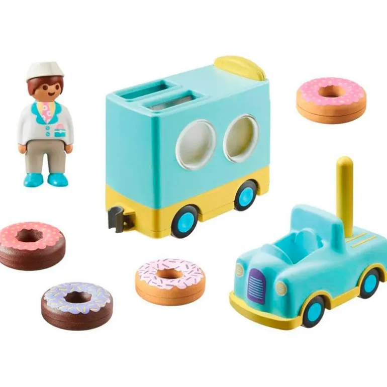 Playmobil 1.2.3 Camión de Donut