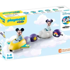 Playmobil 1.2.3 Disney Mickey Minnie Tren Nube